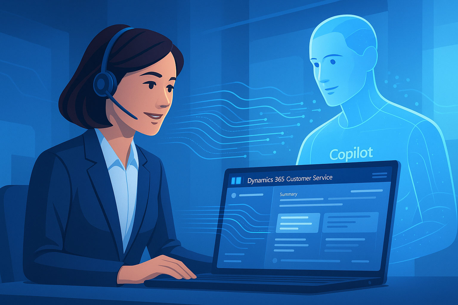 Copilot en Copilot en Dynamics 365 Customer Service